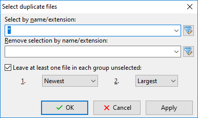 Seleccionar un grupo (repetidos)