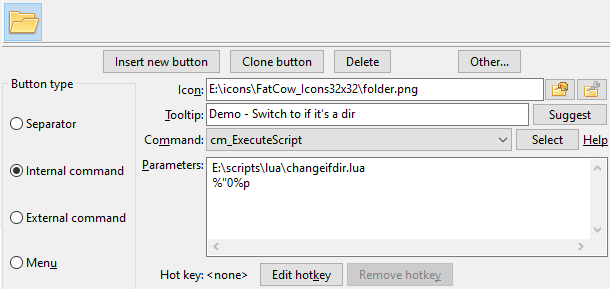 使用 cm_ExecuteScript 的参数