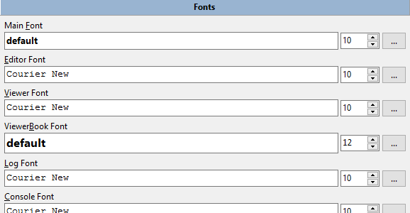 Fonts