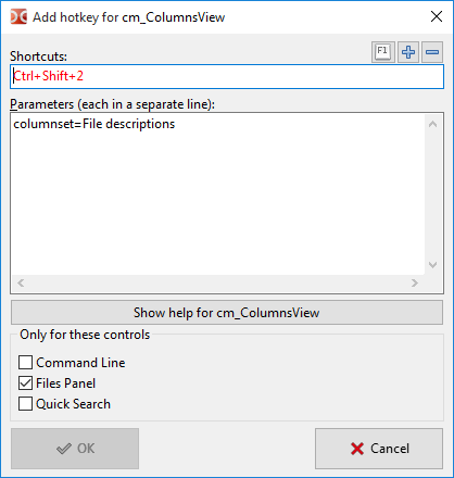 Add new hotkey